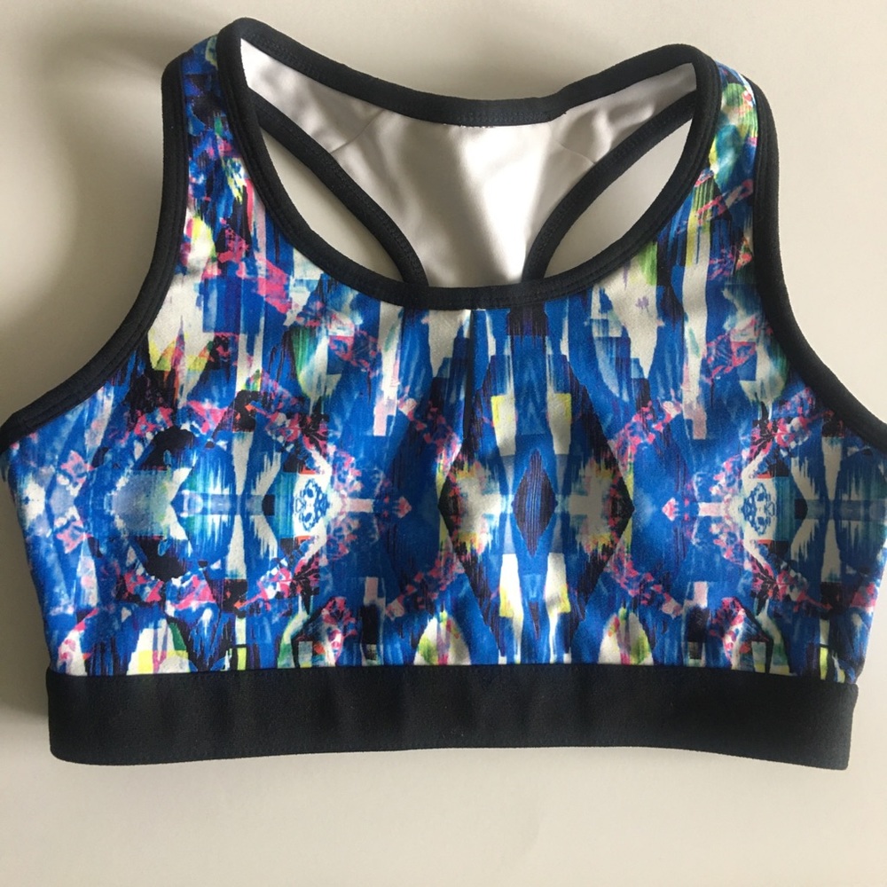 Fabletics Medium Impact Multicolored Sports Bra - image 2